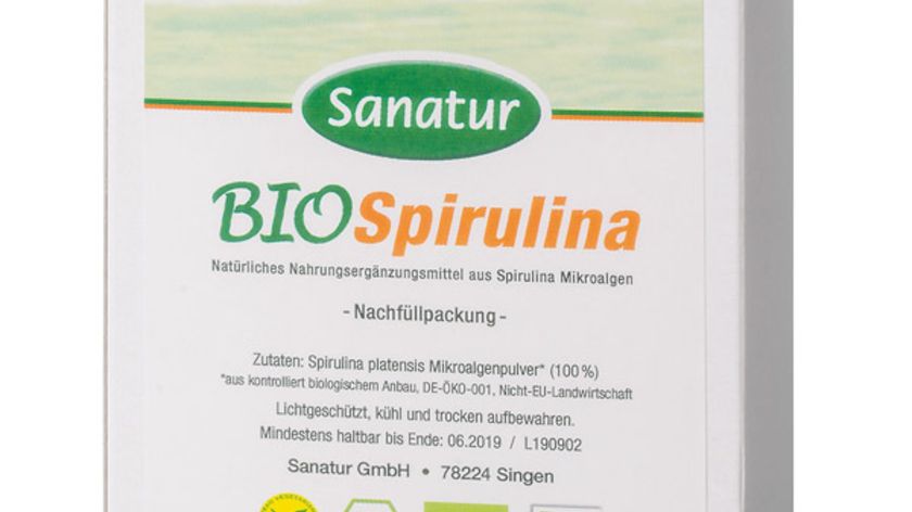 BIO Spirulina, 750 Tabletten -Nachfüllpackung-