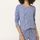 hessnatur Damen Kurze Hose aus TENCEL™ Modal - blau - Größe 46