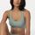 hessnatur Damen Bustier Racerback SOFT RIB aus Bio-Baumwolle - grün - Größe 46