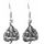 Ohrhänger "Ganesha auf Bodhiblatt" Silber 925 4,2g