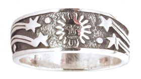 Ring "Sonne" Silber 925 5,0g