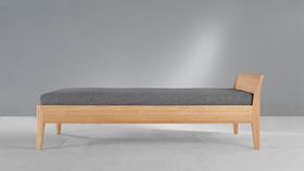 Massiv Holz Bett mit Kopfteil von Zack Design - CM Basic1