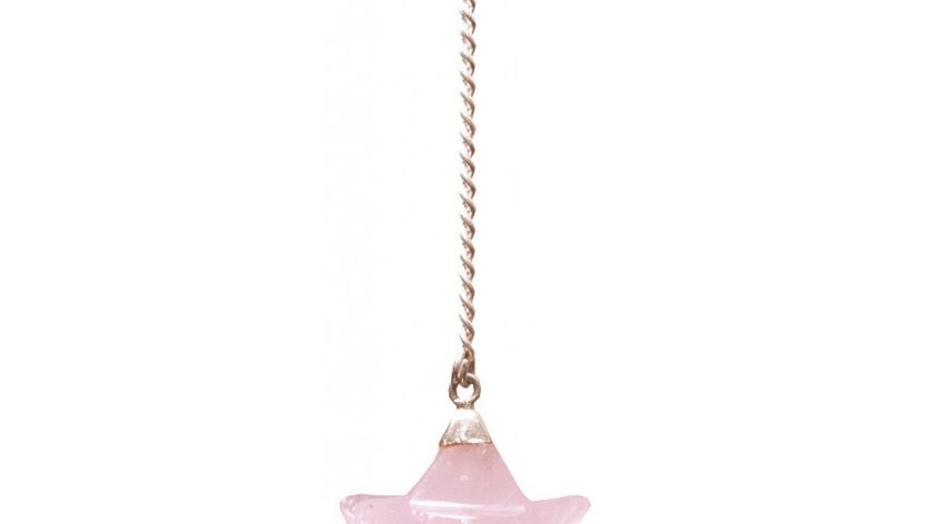 Merkabah-Pendel Rosenquarz 4,5cm