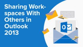 Sharing Workspaces With Others in Outlook 2013