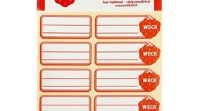 WECK Etiketten für Elfenrauch Gläser (100 Stk.)