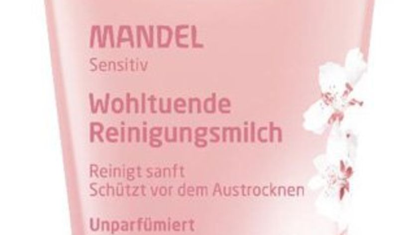 Wohltuende Reinigungsmilch mit Mandelöl