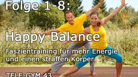 TELE-GYM 43 Happy Balance Folge 1-8 komplett VOD