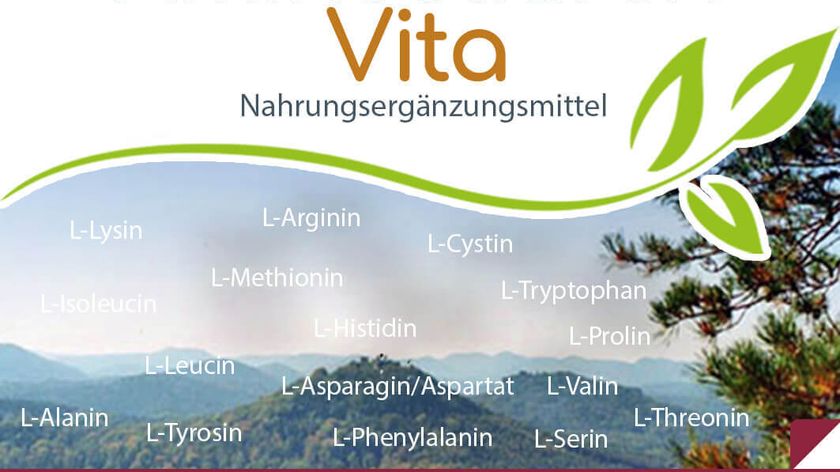 Aminosäuren Vita (natürliche Aminosäuren & Proteine) 400g Vorratsbeutel