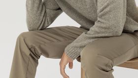 hessnatur Herren Joggpants Enea Regular aus Bio-Baumwolle - beige - Größe 56