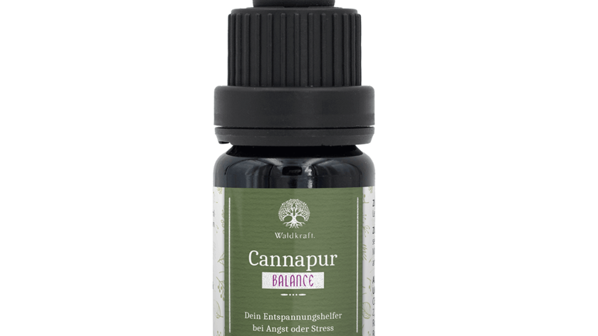 Cannapur Balance 2,1% (CBD, Melisse, Sternanis gegen Angst, Panik & Stress be...
