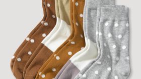 hessnatur Kinder  Sockenn im 5er Set aus Bio-Baumwolle - grau - Größe 35-38
