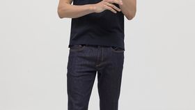 hessnatur Herren Jeans Ben Straight Fit aus Bio-Denim - blau - Größe 28/30