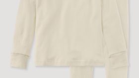 hessnatur Kinder  Pyjama Regular aus Bio-Baumwolle - natur - Größe 98/104