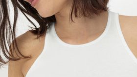 hessnatur Damen Tanktop Fitted im 2er-Pack PURE NATURE aus Bio-Baumwolle - weiß - Größe 38