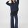 hessnatur Loungewear Hose Flared Medium Cut ACTIVE LIGHT aus Bio-Baumwolle - blau - Größe 46