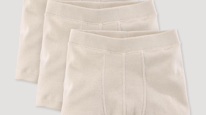 hessnatur Kinder  Jungen Pants Slim 3er Pack aus Bio-Baumwolle - natur - Größe 110/116