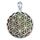 Anhänger "Paua Blume des Lebens" Silber 925 2,5cm